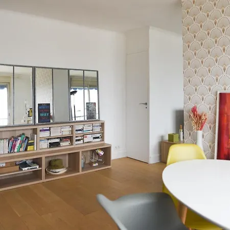 50 M Unoverlooked Nest With Eiffel Tower View 파리